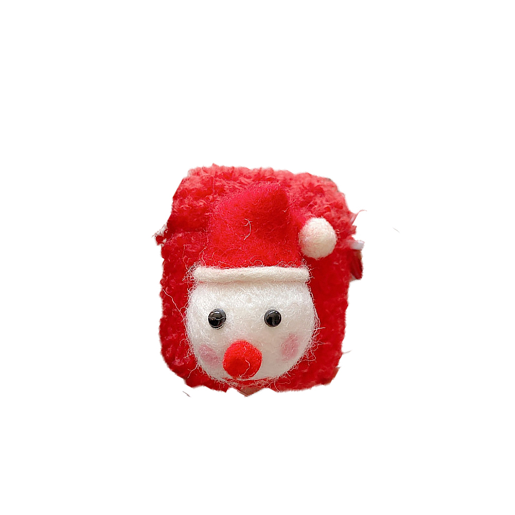 Protective Case Plush Christmas Snowman Design Lose Proof Cover For AirPods