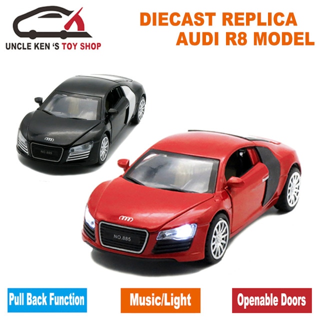 audi r8 scale model