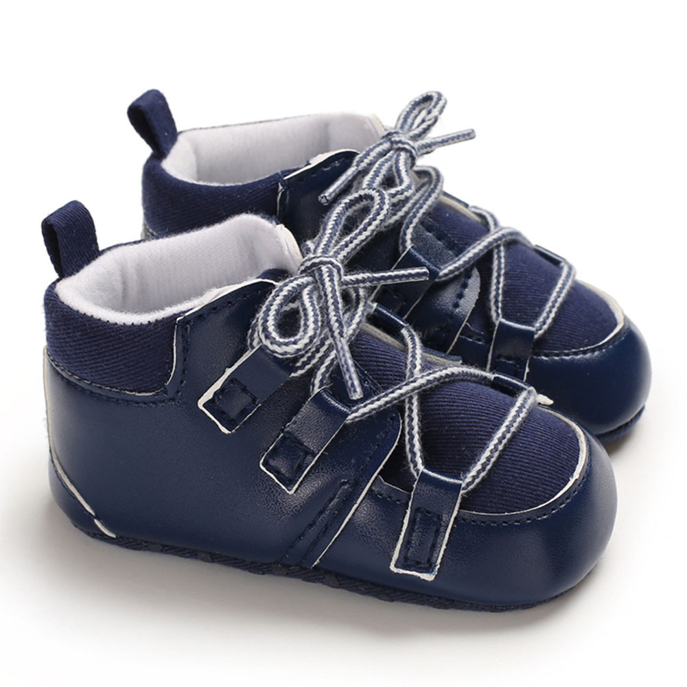 Wholesale 01 Years Baby Infant Boys Soft Sole Fashion Baby Shoes