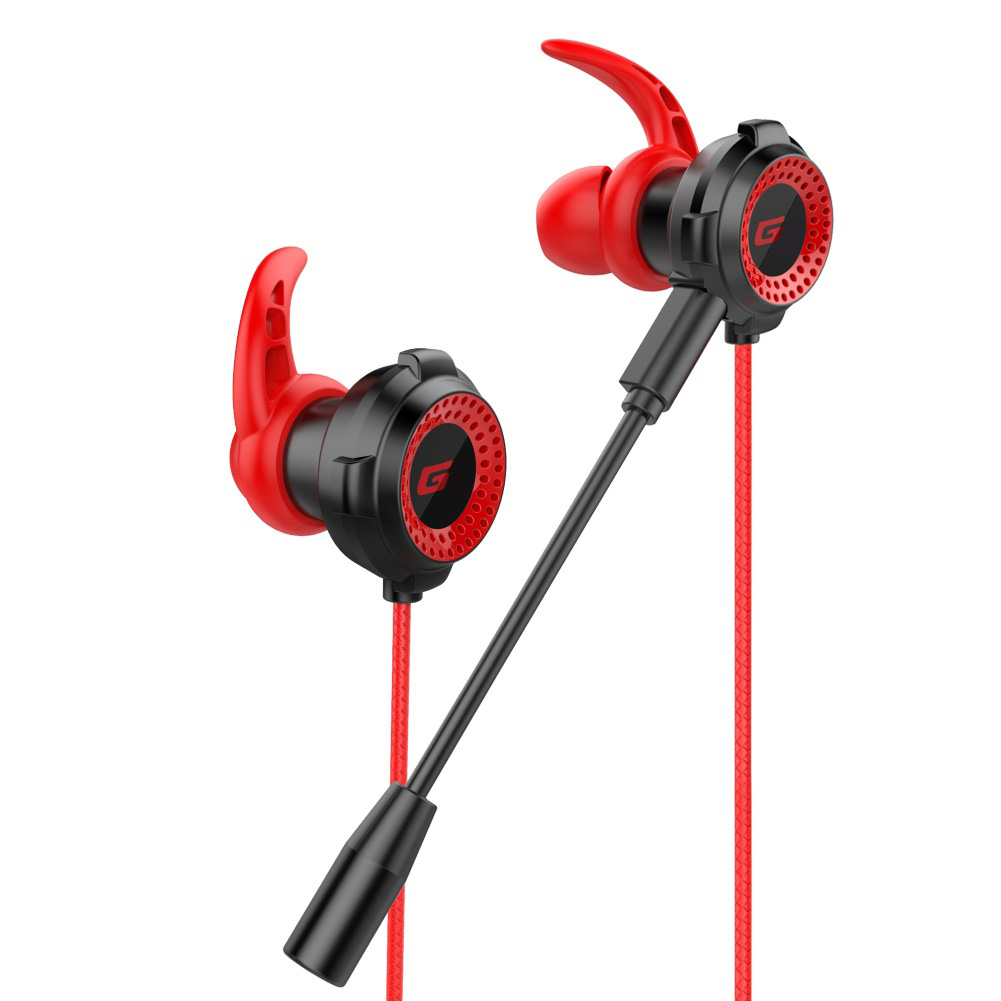 G11-a Music Game Headset  With Microphone  Sport Earbuds  Earphone  Gaming  Earphones  With Microphone For Phones/pc red