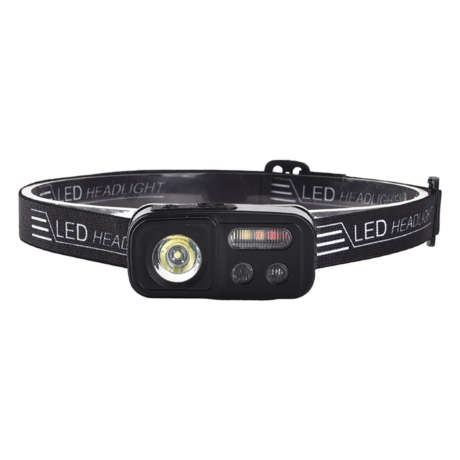 LED Outdoor Headlight Dual Light Source Torch Lamp With Inductive Switch 30°-angle Free Adjustment High Lumens Flashlight For Home Outdoor Camping Fishing WH0168 headlight