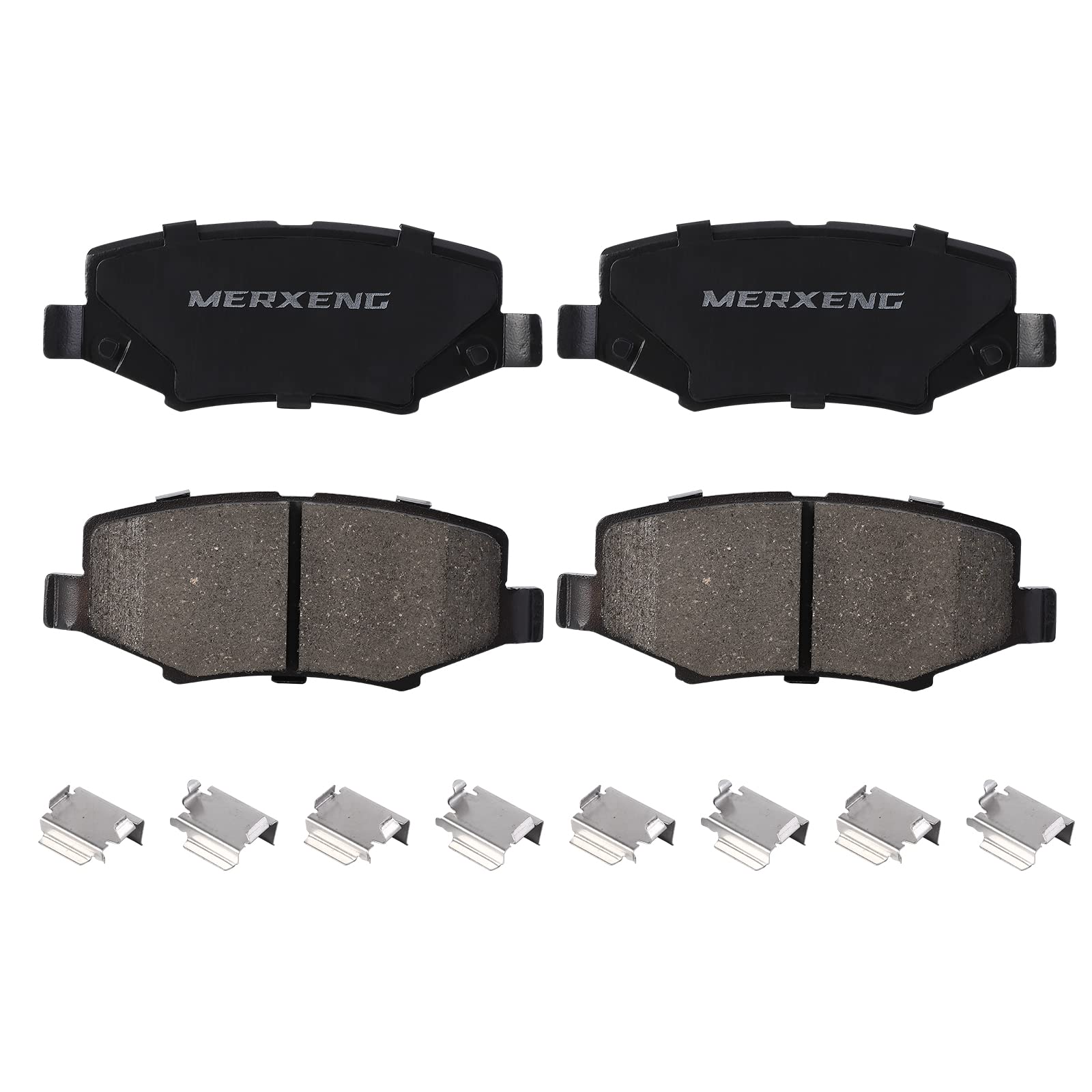 US MERXENG Premium Ceramic Disc Rear Brake Pads For 2007 2008 2009-2018 Wrangler