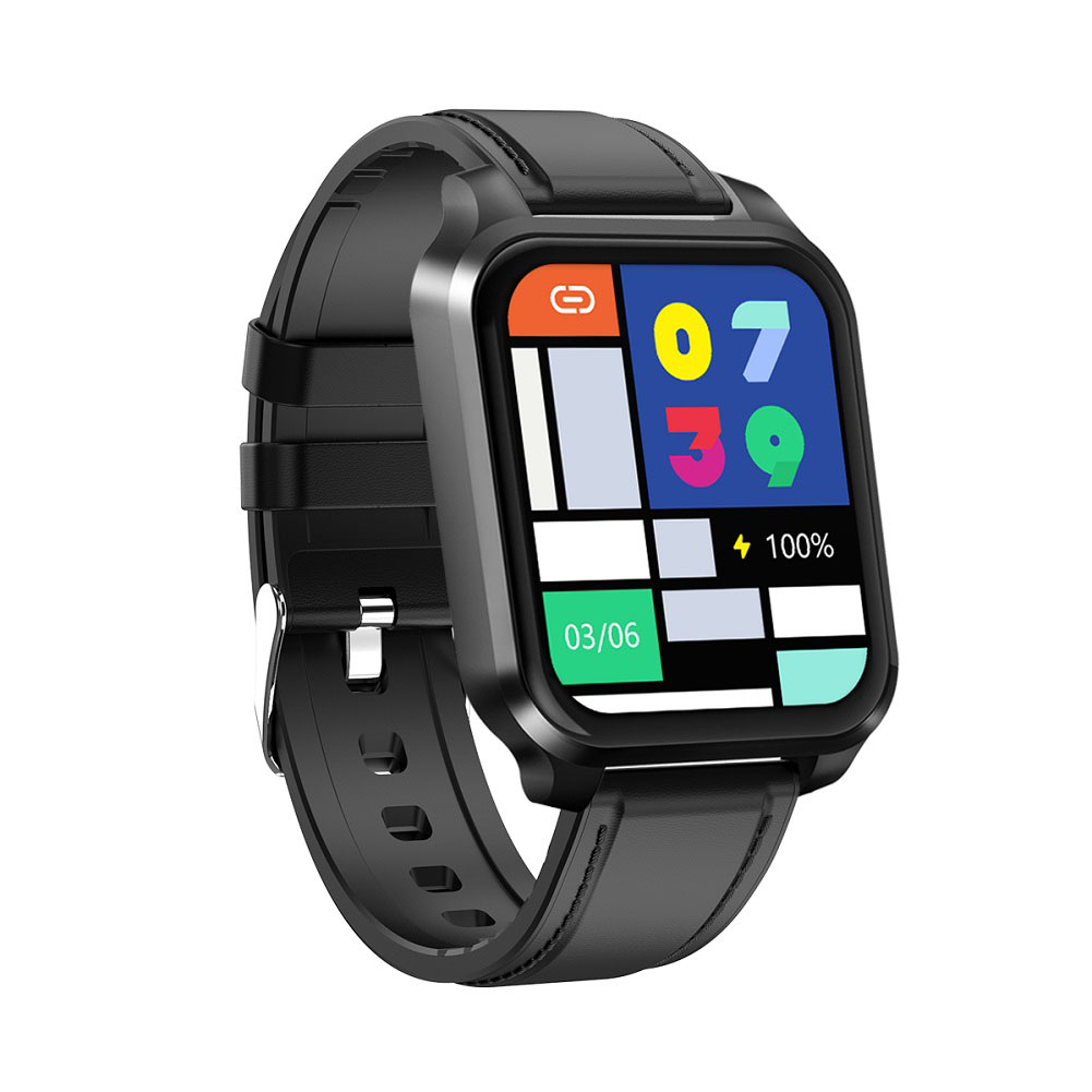 N90 Smart Watch Square 1.7-inch Screen Heart Rate Blood Pressure Blood Oxygen