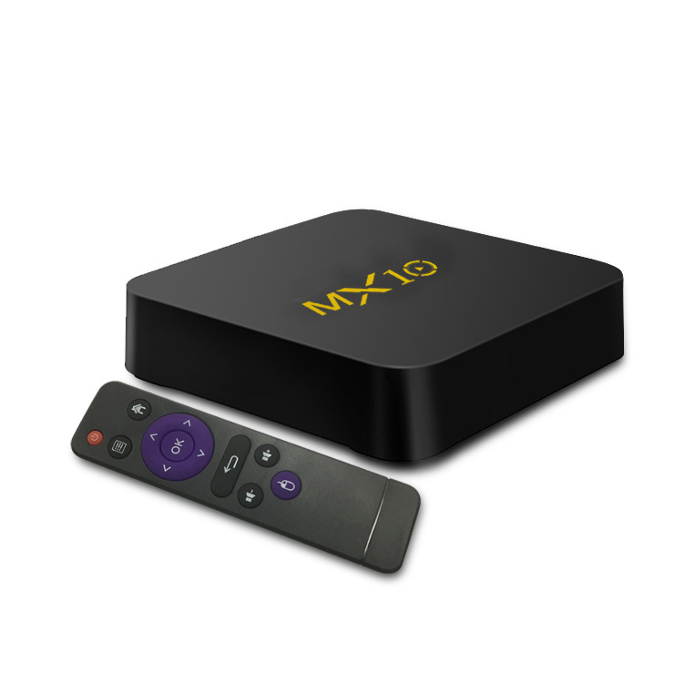 MX10 Smart TV BOX Android 8.1 RK3328 Smart Settop Box 4K HDR H.265 Media Player 4GB+64GB AU