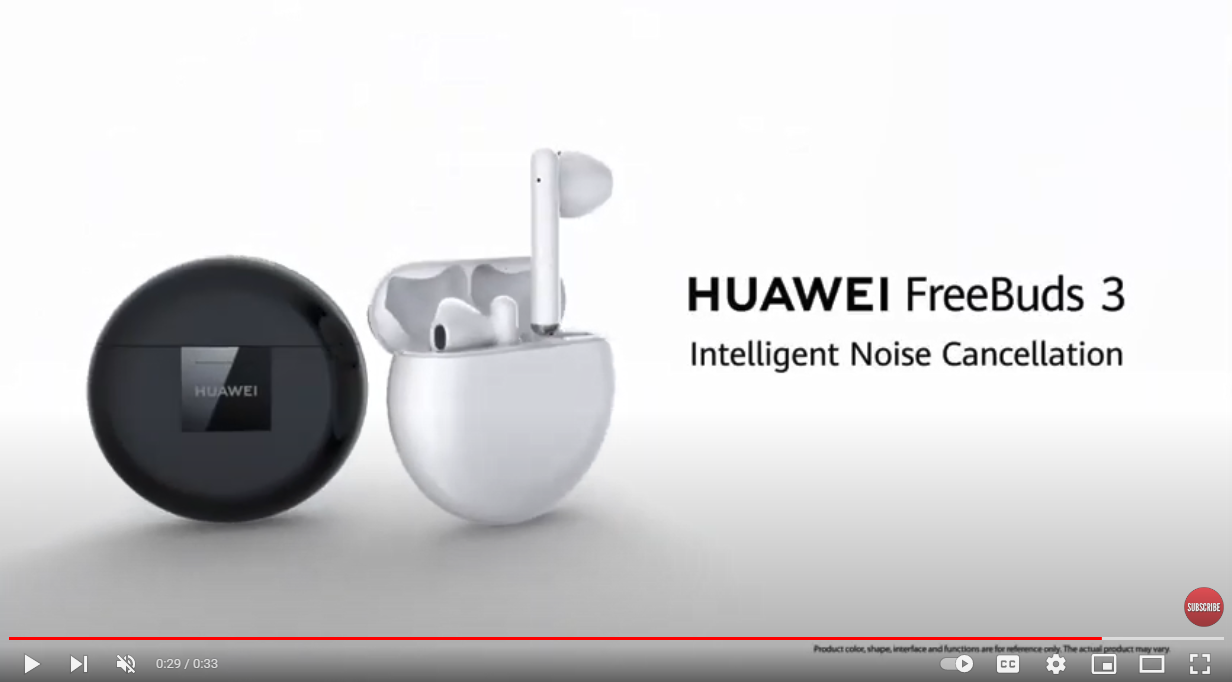 HUAWEI Freebuds 3 Wireless Headsets TWS Bluetooth Earphone