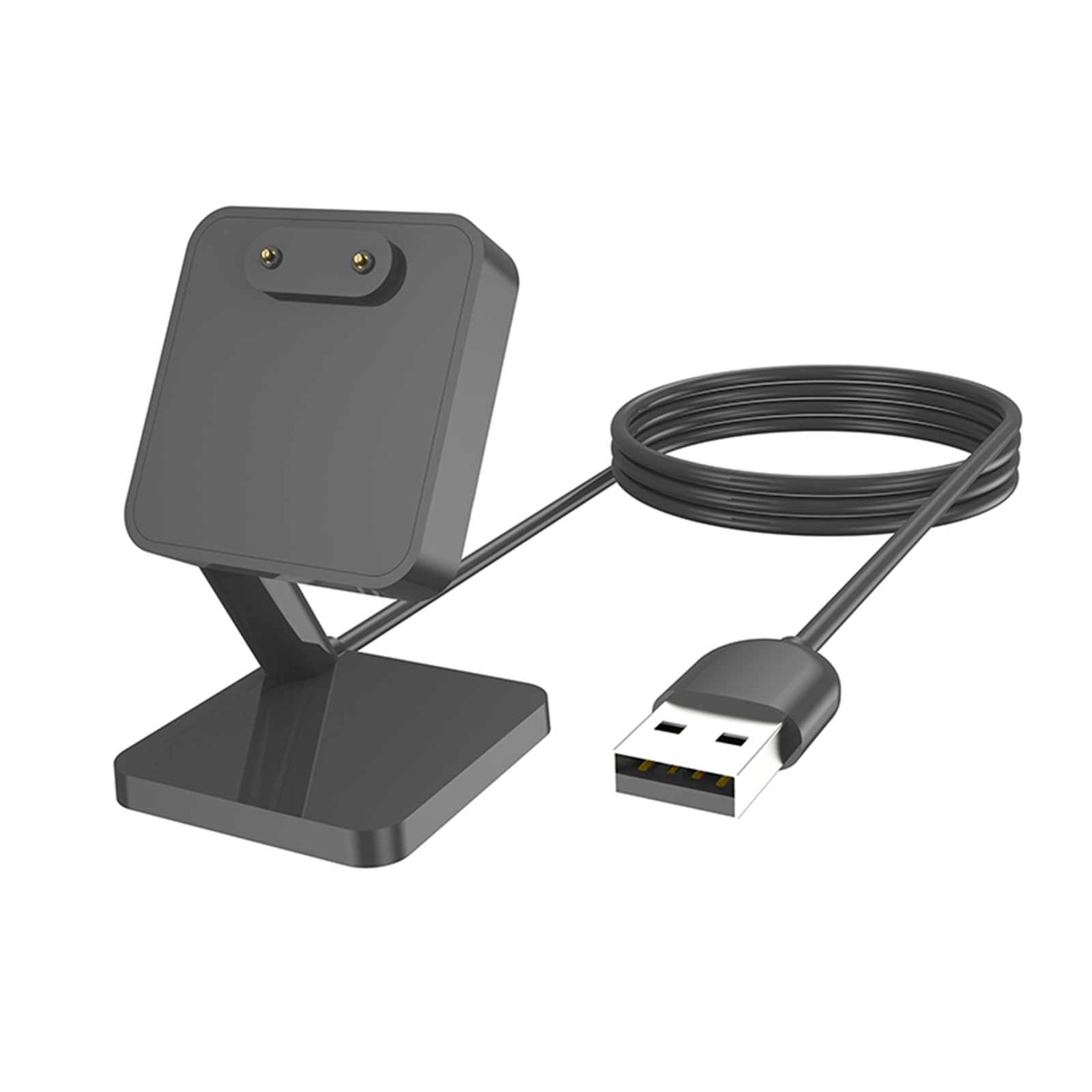 Mini Charger Cradle Power Adapter Charging Cable Watch Stand Base Compatible For Huawei Kids Watch 4 Pro black