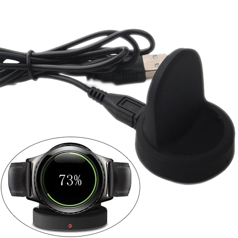 Wholesale For Samsung Galaxy Gear S3 Classic Frontier Wireless Stand Charging Charger Dock Black From China