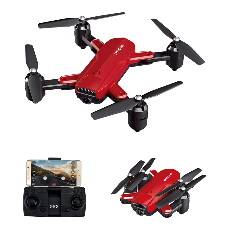 Drone ZD6-GPS WIFI FPV 1080 HD Camera Wide-angle Optical-Flow Foldable Selfie Drone Toys for Kids Children Boys Girls  1080P