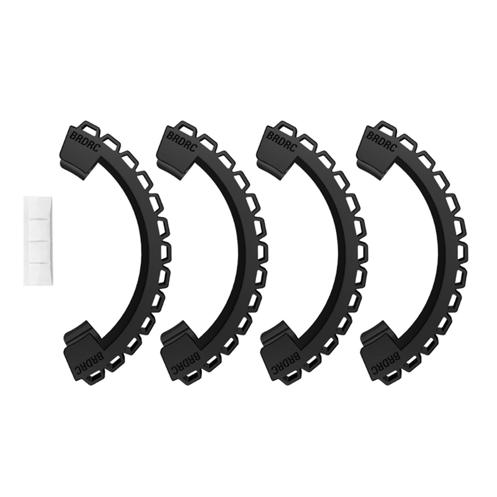 4pcs Propeller Protective Cover Anti-collision Ring Drop Resistant Safety Cover Compatible For Dji Avata 4pcs black