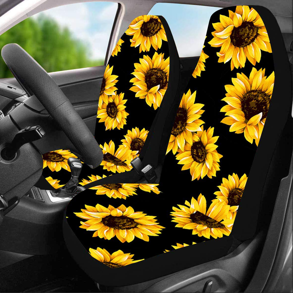 sunflower seat covers for cars