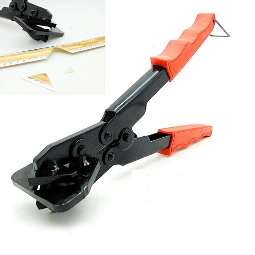 U Type Edge Trimming Scissors 45 90 Degree Foldable Pliers Clamp Tool 15mm Small