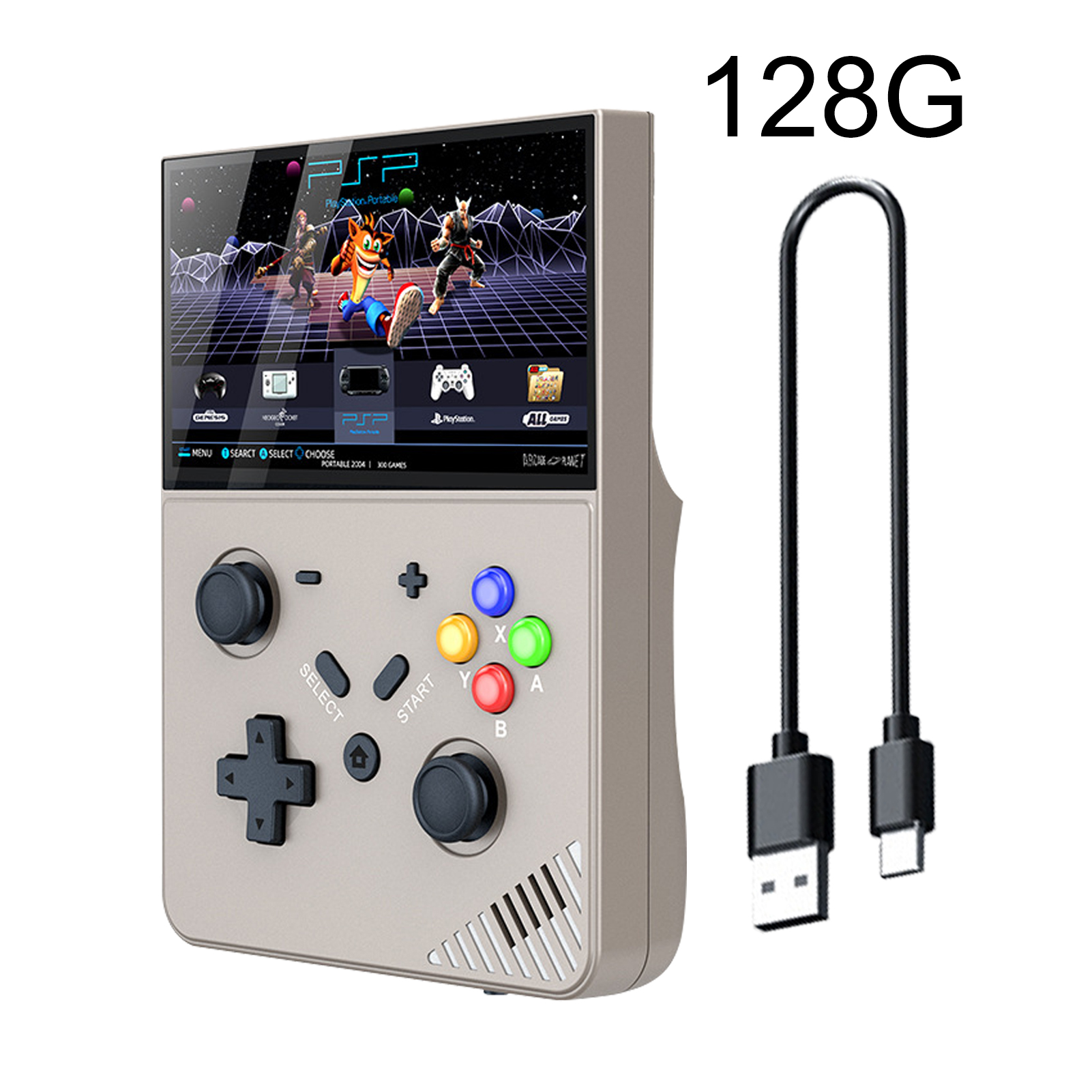 M18 Retro Handheld Game Console 4.3-Inch LCD Screen Hand Held Video Games System