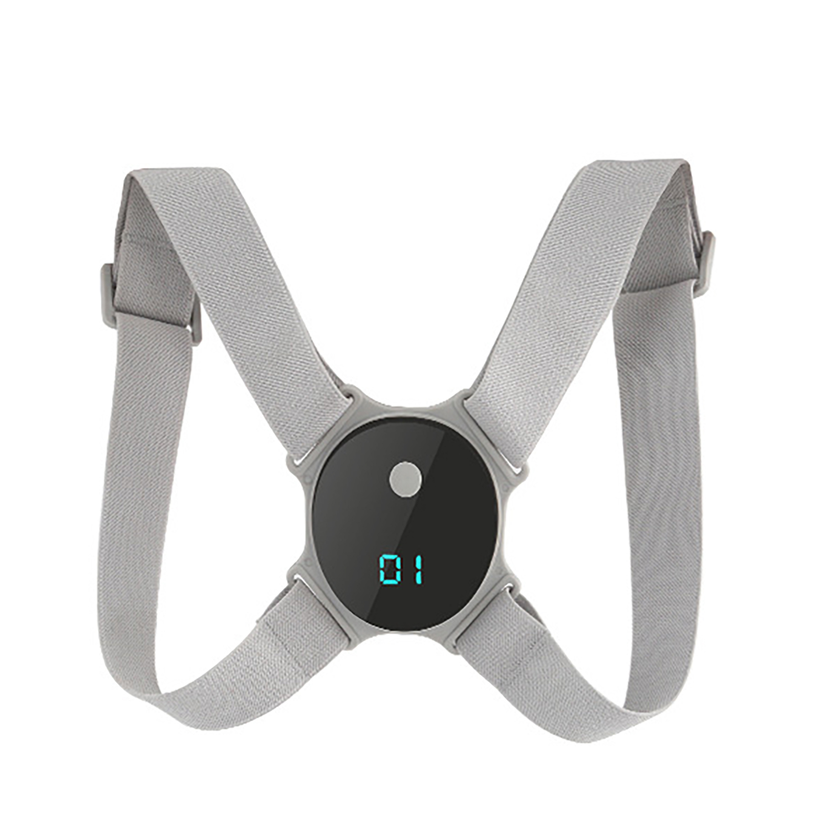 Kids Back Brace Posture Corrector USB Charging 400mAh Battery Shoulder Straightener Upper Back Brace With Vibration Reminder Prevent Humpback LCD J-3000 English packaging