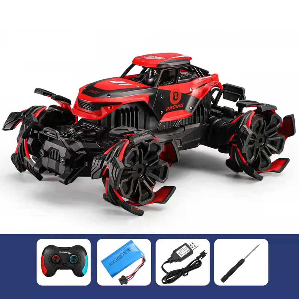 Wholesale 1:12 Remote Control Stunt Car Four-wheel Drive Climbing Off 