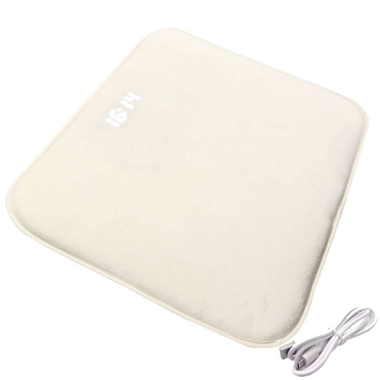 Rug Alarm Clock LED Lights Customizable Ringtones Alarm Clock Mat Alarm Clock