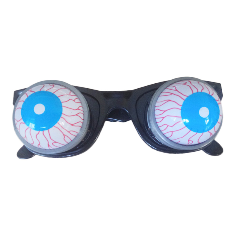 Wholesale Prank Joke Toy Funny Horror Out Eyes Glasses Dropping Eyeball Glasses For Halloween 6334