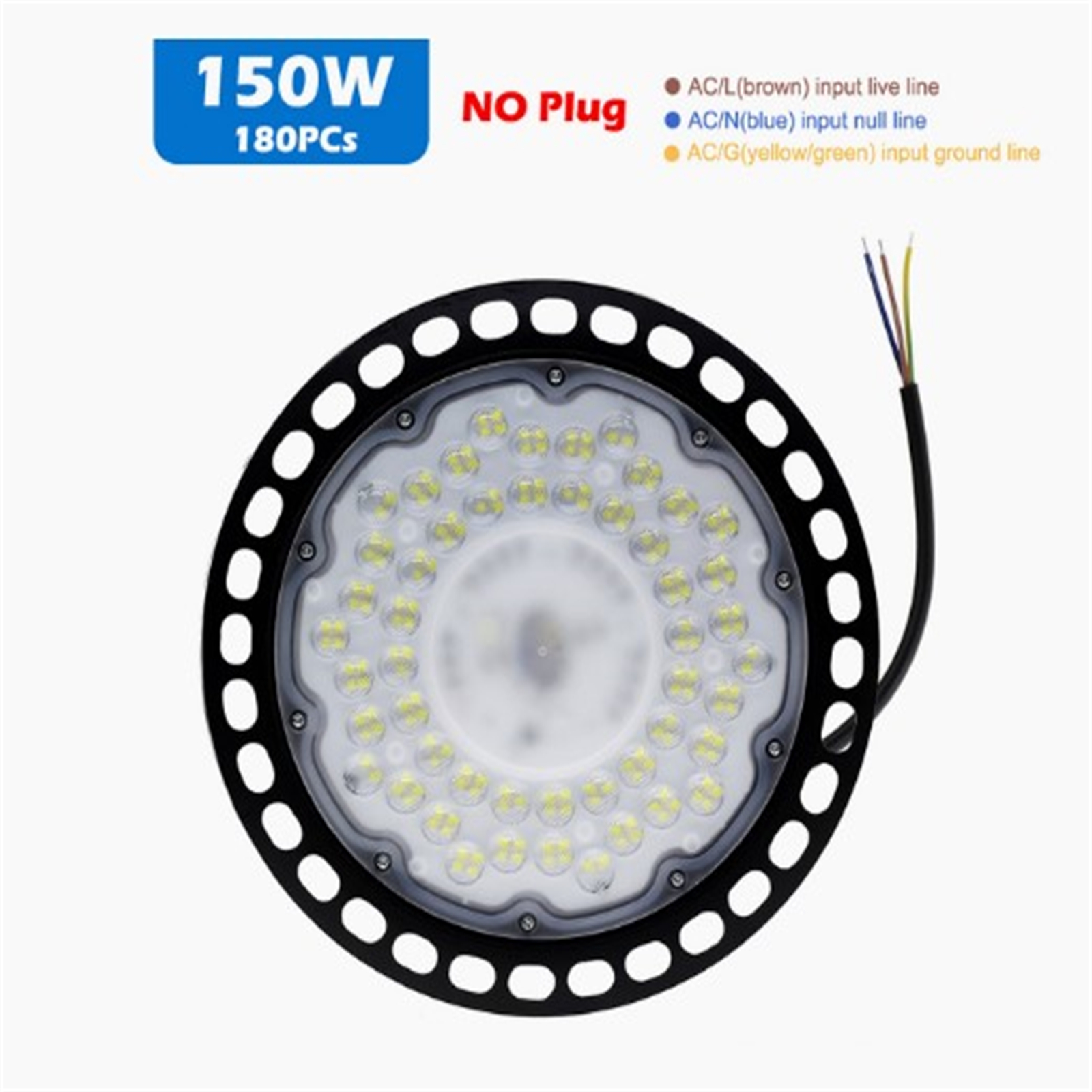 Ufo Led High Bay Light Waterproof Super Bright Energy Saving Garage Lamp