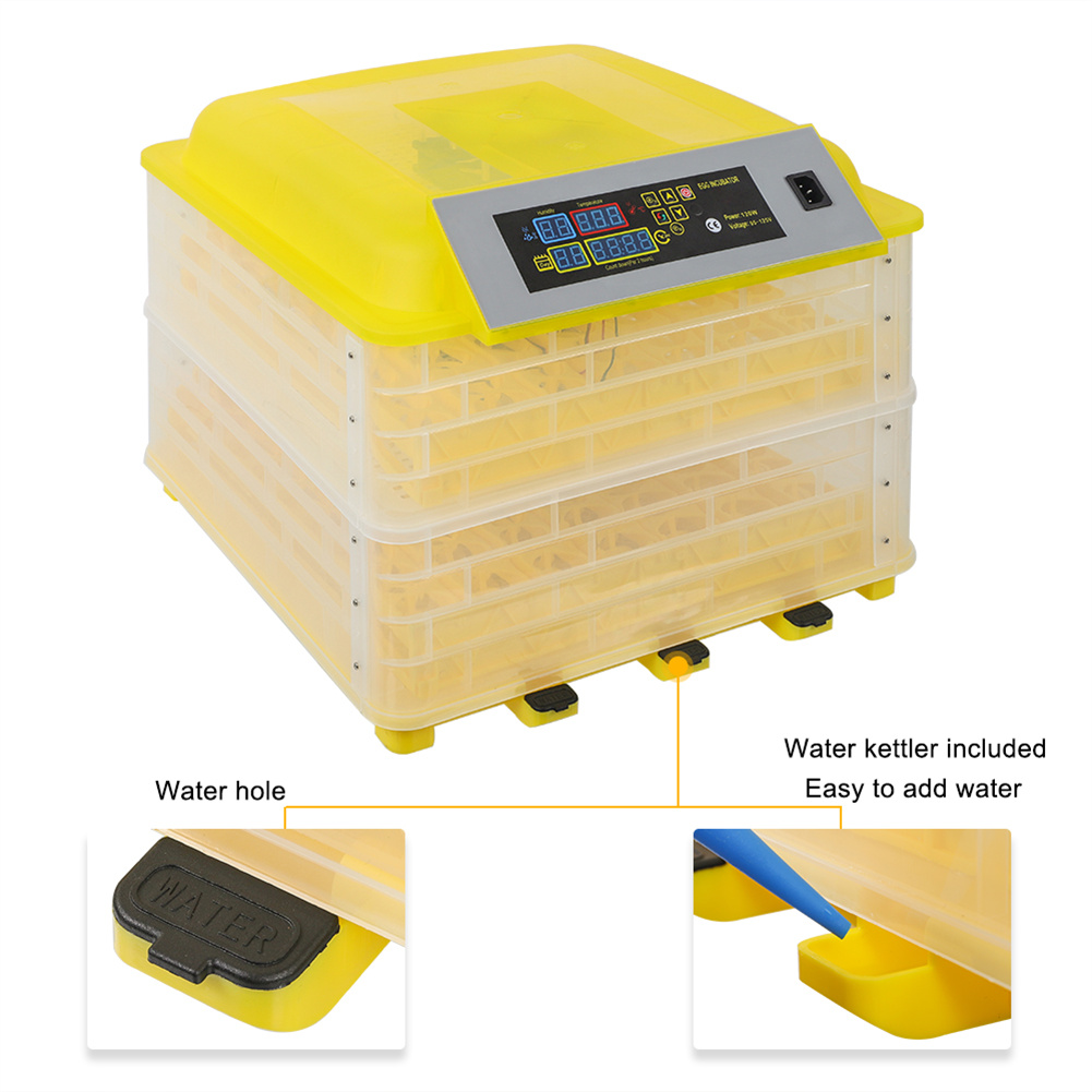 US 2-in-1 Egg Incubator Large Capacity Auto-turning Digital Intelligent Control