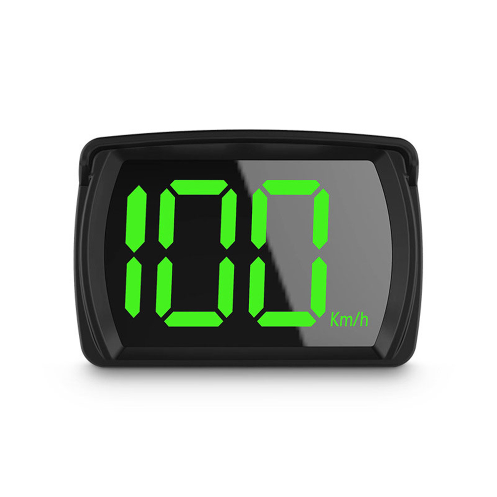 GPS HUD Digital Speedometer Head Up Display For Car Overspeed Alarm Clear High-definition LED Display With Sunshade Speed Gauge For All Vehicle Y03 KM/H