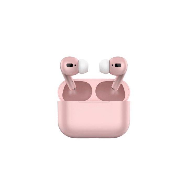 TWS Bluetooth 5.0 Wireless Earphone Macaron Earbuds with Charging Box Pink