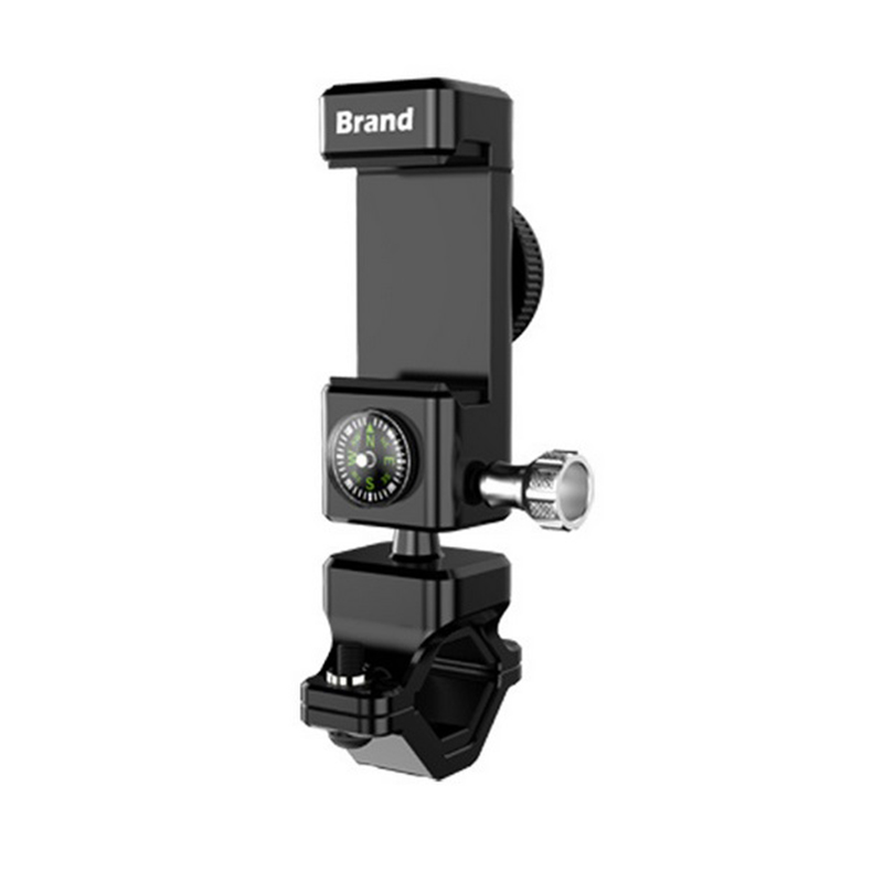 Adjustable Bicycle Phone Holder GPS Bike Phone Stand Bracket for 3.0-6.5 inch Smartphone black