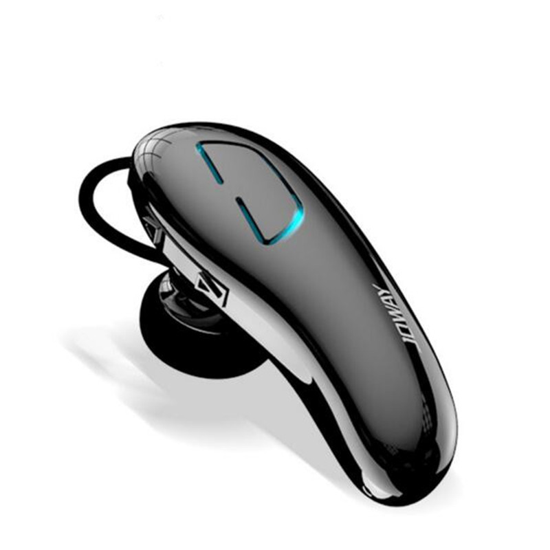Universal Ultra Light Wireless Bluetooth 4.1 Hands-free Headset Mini Stereo Hanging Ear Headphone for iPhone Samsung Huawei Black