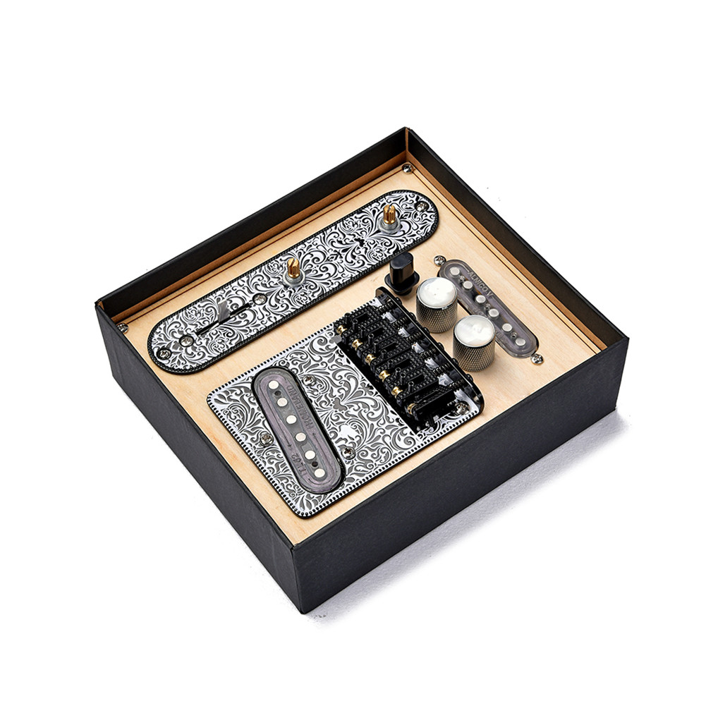 3 Way Prewired Control Plate Bridge Neck and Bridge Pickups Set for TL Musical Instrument Parts