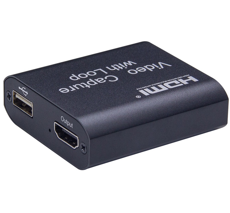 Wholesale 4k Hd Video Capture Card Usb Loop 2 0 Cards Live Streaming Video Recording Black From China