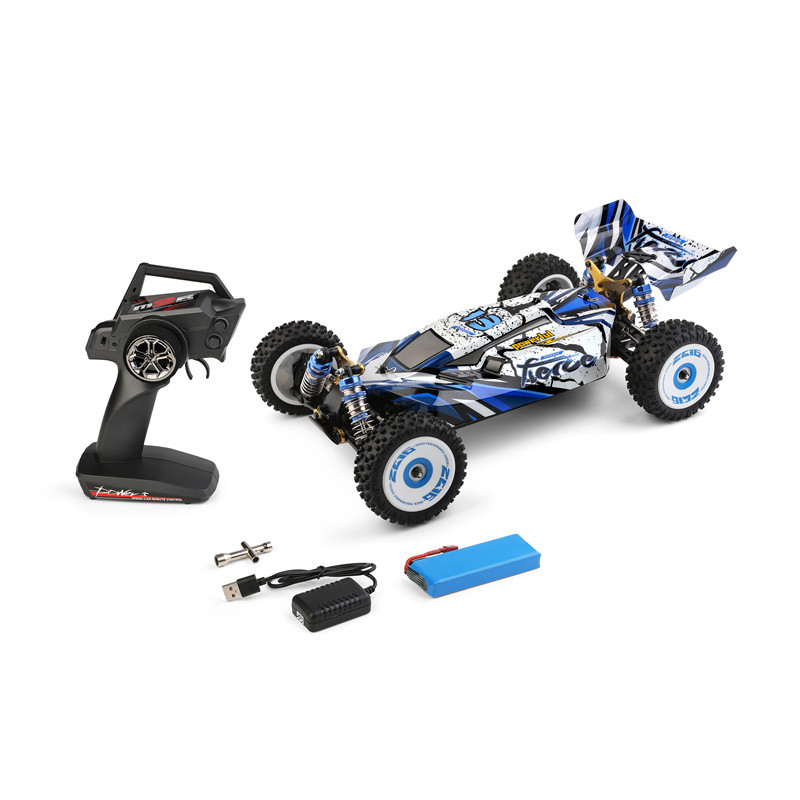 Wltoys 124017 Remote  Control  Racing  Car With Brushless Motor 1/12 4wd Super Sport Car Model High Speed 75km/h Alloy Base Vehicle E-commerce packaging