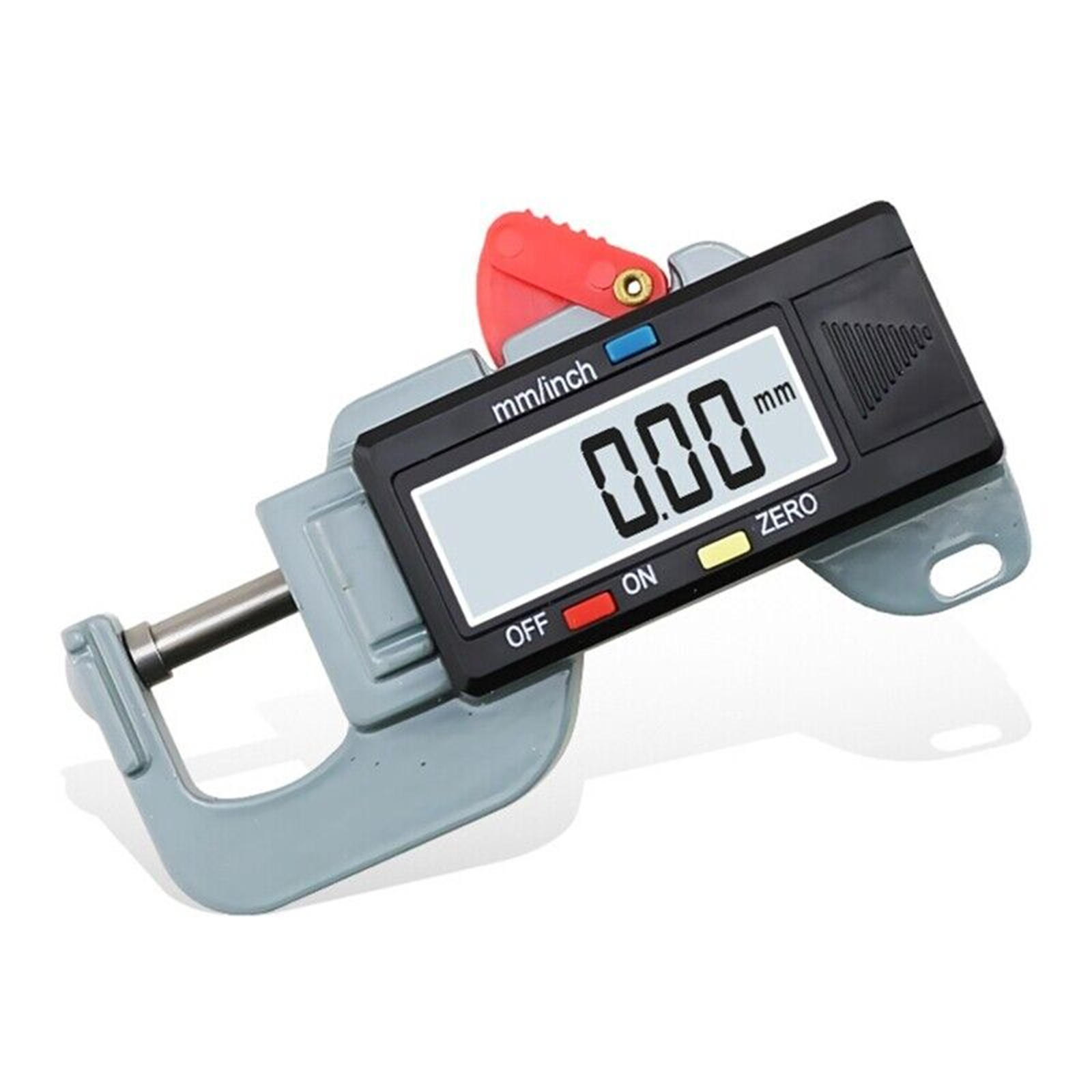 Digital Thickness Gauge, 0.5 Inch/12.7mm, Resolution 0.0005