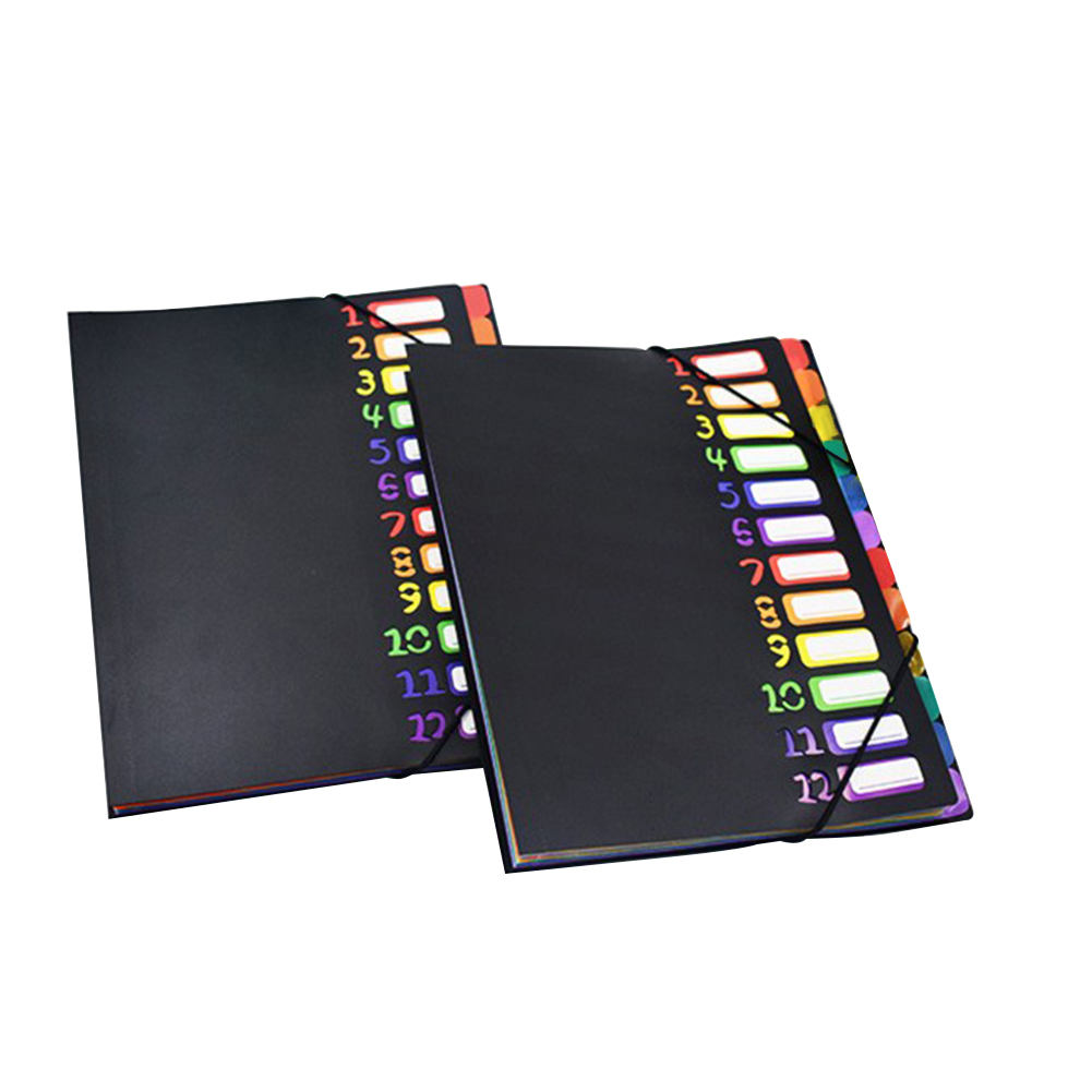 Wholesale A4 Rainbow Expanding File Folder Document Organizer 12 ...