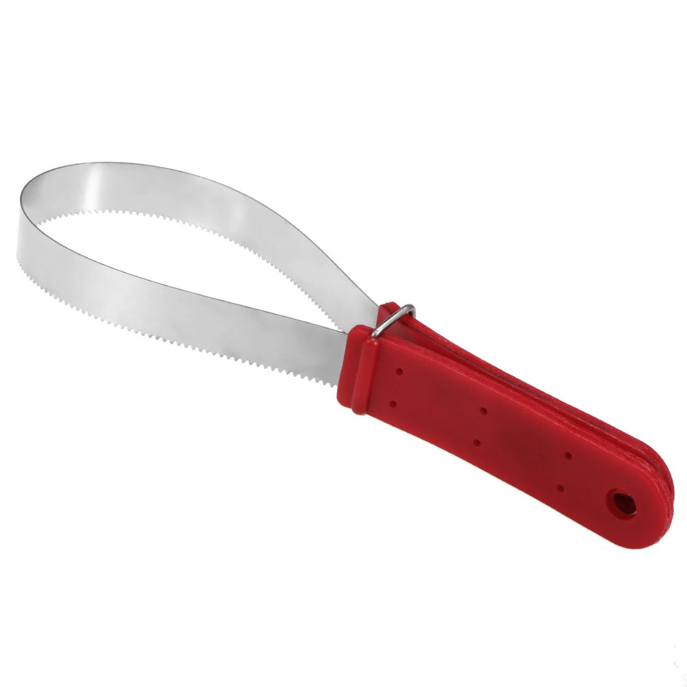 Shedding Blade Horse Brush Scraper, Stainless Steel Blade For Dog Grooming, Dual-Sided Dog Shedding Blade Tool, Versatile Grooming Essential as picture show