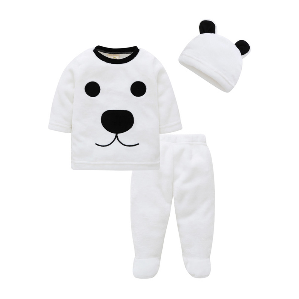 Wholesale 3Pcs/Set Baby Newborn Double Side Flannel Cute Bear ...