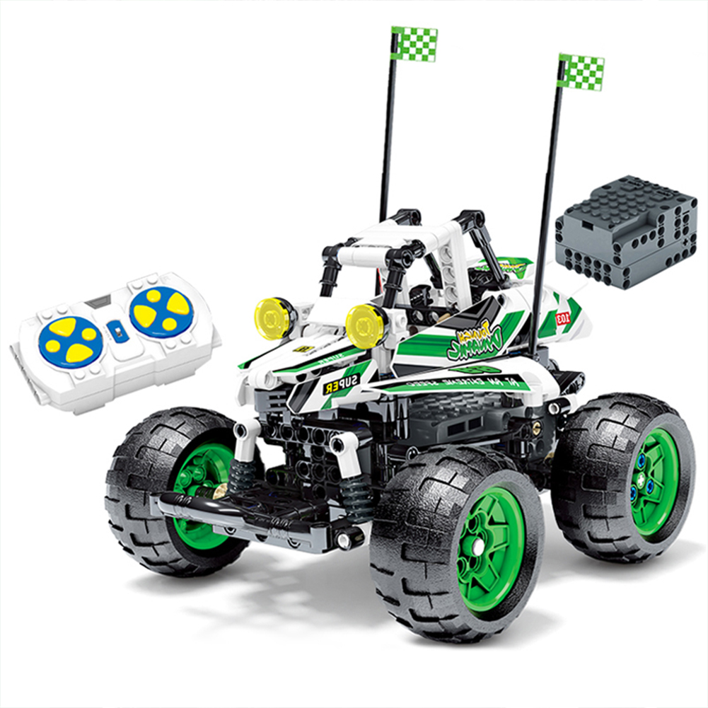 Sembo 701902 High-tech Expert Remote Control Car  Building  Blocks  Toys Bricks Stunt Vehicle Model Diy Educational Birthday Gift For Boys QLD2711